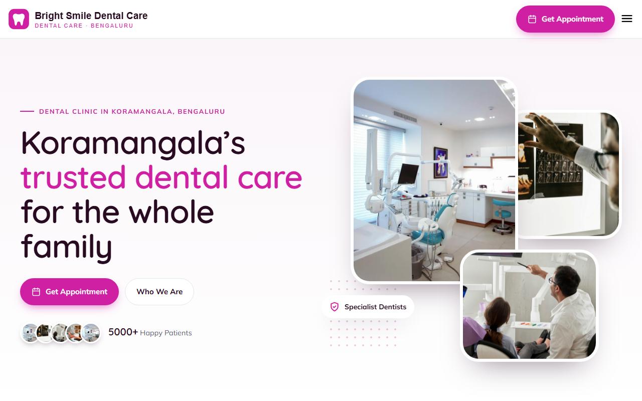 Funny Magenta design on a computer